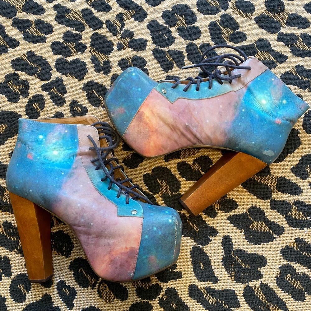 Jeffrey Campbell Cosmic Lolita Heeled Boots